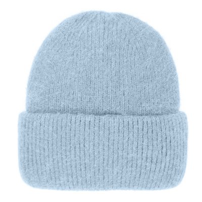 Mützen - Gårda Angora Beanie (hellblau)