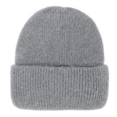 Mützen - Gårda Angora Beanie (hellgrau)