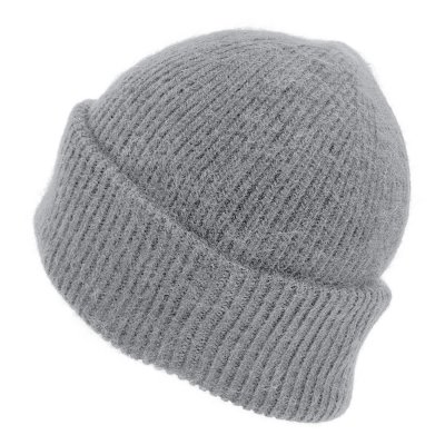 Mützen - Gårda Angora Beanie (hellgrau)