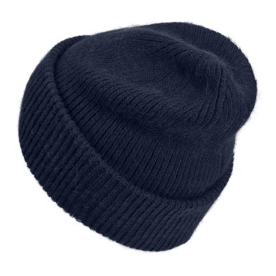 Mützen - Gårda Angora Beanie (marineblau)