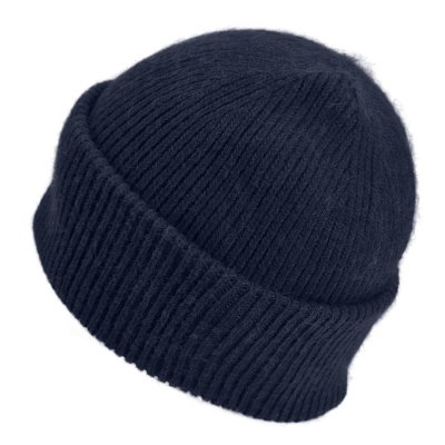 Mützen - Gårda Angora Beanie (marineblau)