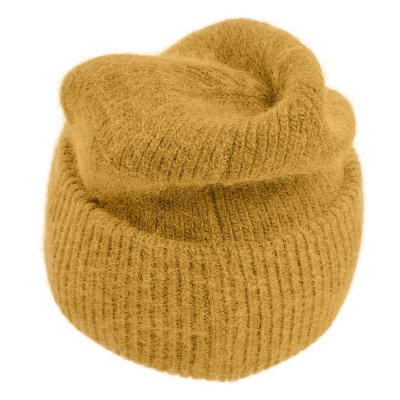 Mützen - Gårda Angora Beanie (gelb)