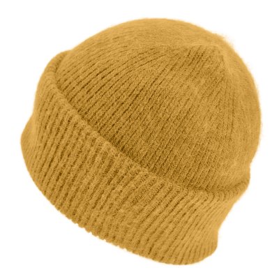 Mützen - Gårda Angora Beanie (gelb)