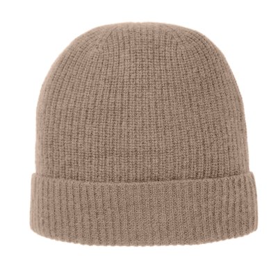 Mützen - Gårda Cashmere Beanie (taupe)