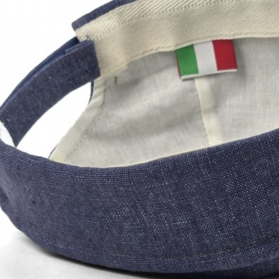 Mützen - Gårda Cavo Linen Docker Beanie (blau)