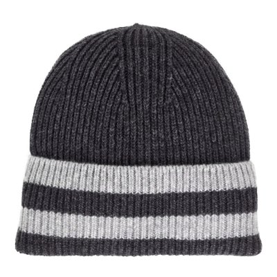 Mützen - Gårda Champéry Cashmere Mix Beanie (grau)