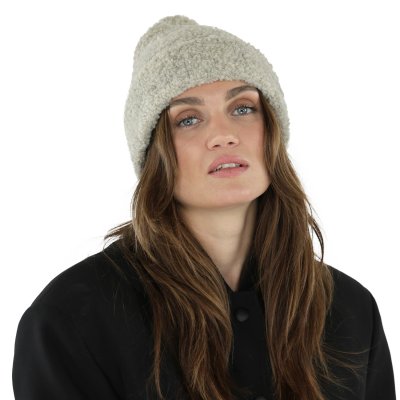 Mützen - Gårda Cortina Wool Mix Beanie (beige)