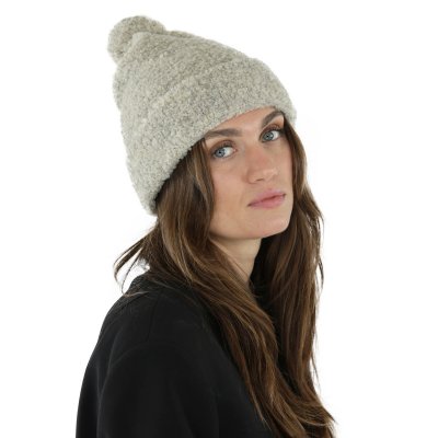 Mützen - Gårda Cortina Wool Mix Beanie (beige)