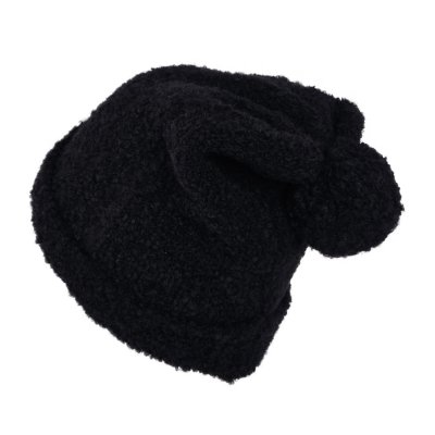 Mützen - Gårda Cortina Wool Mix Beanie (schwarz)