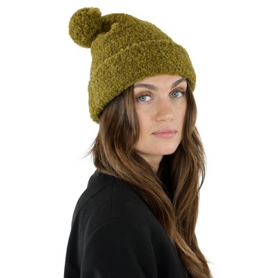 Mützen - Gårda Cortina Wool Mix Beanie (grün)