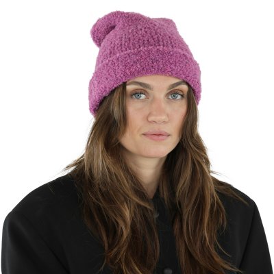 Mützen - Gårda Cortina Wool Mix Beanie (lila)