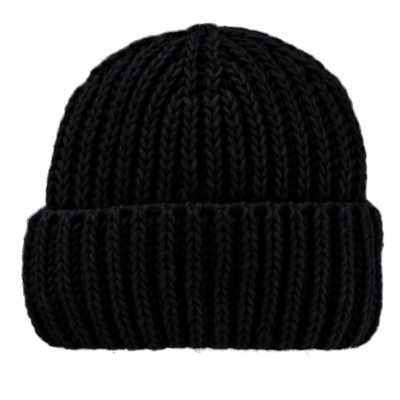 Mützen - Gårda Ebene Wool Mix Beanie (schwarz)