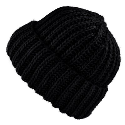 Mützen - Gårda Ebene Wool Mix Beanie (schwarz)