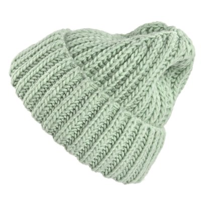 Mützen - Gårda Ebene Wool Mix Beanie (mintgrün)