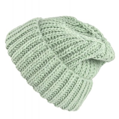 Mützen - Gårda Ebene Wool Mix Beanie (mintgrün)