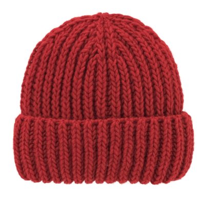 Mützen - Gårda Ebene Wool Mix Beanie (rot)