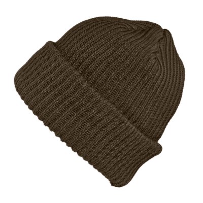 Mützen - Gårda Füssen Beanie (dunkelbraun)