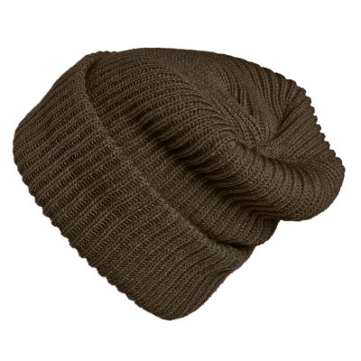 Mützen - Gårda Füssen Beanie (dunkelbraun)