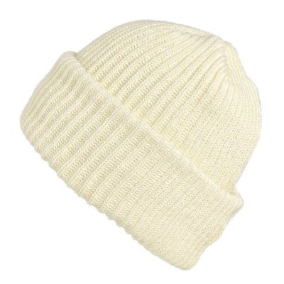 Mützen - Gårda Füssen Beanie (cremefarben)