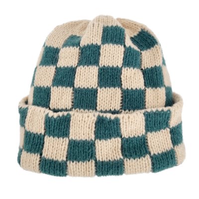 Mützen - Gårda Hedemora Beanie (beige/grün)