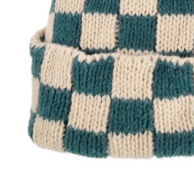 Mützen - Gårda Hedemora Beanie (beige/grün)
