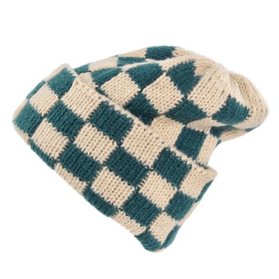 Mützen - Gårda Hedemora Beanie (beige/grün)