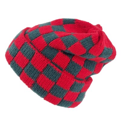 Mützen - Gårda Hedemora Beanie (rot/grün)