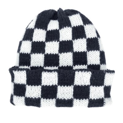 Mützen - Gårda Hedemora Beanie (schwarz/weiß)