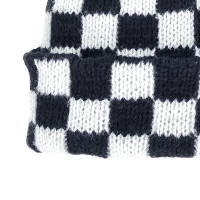 Mützen - Gårda Hedemora Beanie (schwarz/weiß)