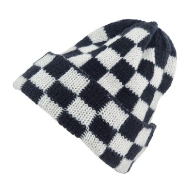 Mützen - Gårda Hedemora Beanie (schwarz/weiß)