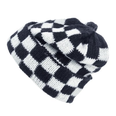 Mützen - Gårda Hedemora Beanie (schwarz/weiß)