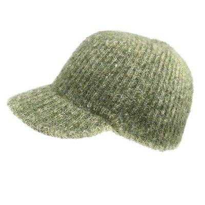Mützen - Gårda Innsbruck Alpaca Mix Visor Beanie (grün)