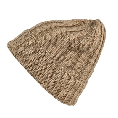 Mützen - Gårda Lenzerheide Merino Wool Beanie (beige)