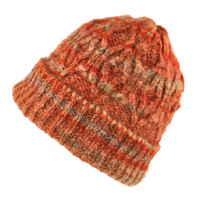 Mützen - Gårda Livigno Wool Mix Beanie (orange)