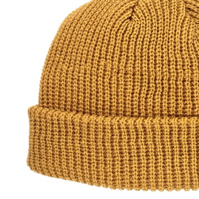Mützen - Gårda Loxley Knitted Docker Beanie (senf)