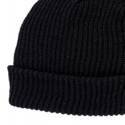 Mützen - Gårda Loxley Knitted Docker Beanie (schwarz)