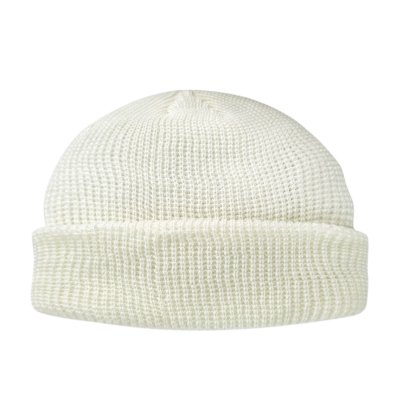 Mützen - Gårda Loxley Knitted Docker Beanie (weiß)