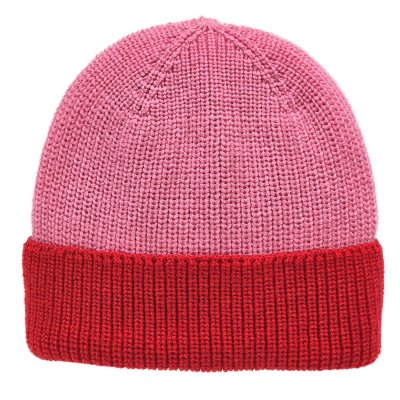 Mützen - Gårda St. Moritz Merino Wool Beanie (rot/rosa)