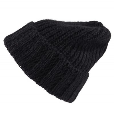 Mützen - Gårda Val d'Isère Wool Mix Beanie (schwarz)