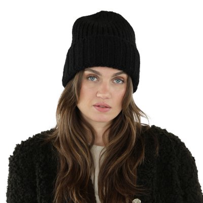 Mützen - Gårda Val d'Isère Wool Mix Beanie (schwarz)