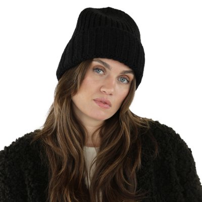 Mützen - Gårda Val d'Isère Wool Mix Beanie (schwarz)