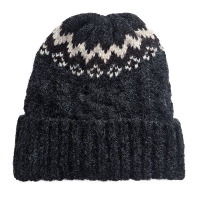 Mützen - Gårda Vallanes Wool Mix Beanie (dunkelgrau)
