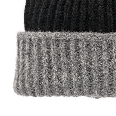 Mützen - Gårda Zermatt Beanie (grau/schwarz)