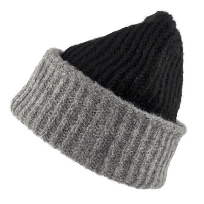 Mützen - Gårda Zermatt Beanie (grau/schwarz)