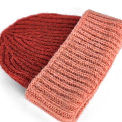 Mützen - Gårda Zermatt Beanie (koralle/rot)