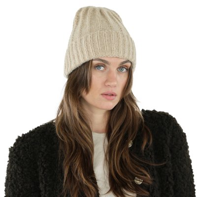 Mützen - Gårda Adelboden Merino Mix Beanie (beige)