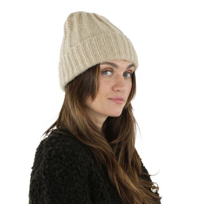 Mützen - Gårda Adelboden Merino Mix Beanie (beige)