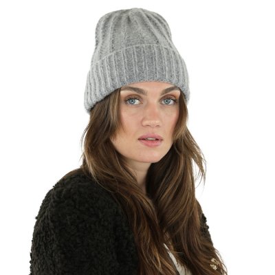 Mützen - Gårda Adelboden Merino Mix Beanie (grau)