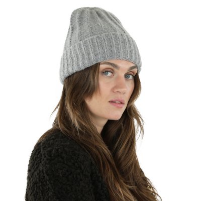 Mützen - Gårda Adelboden Merino Mix Beanie (grau)