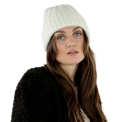 Mützen - Gårda Adelboden Merino Mix Beanie (weiß)
